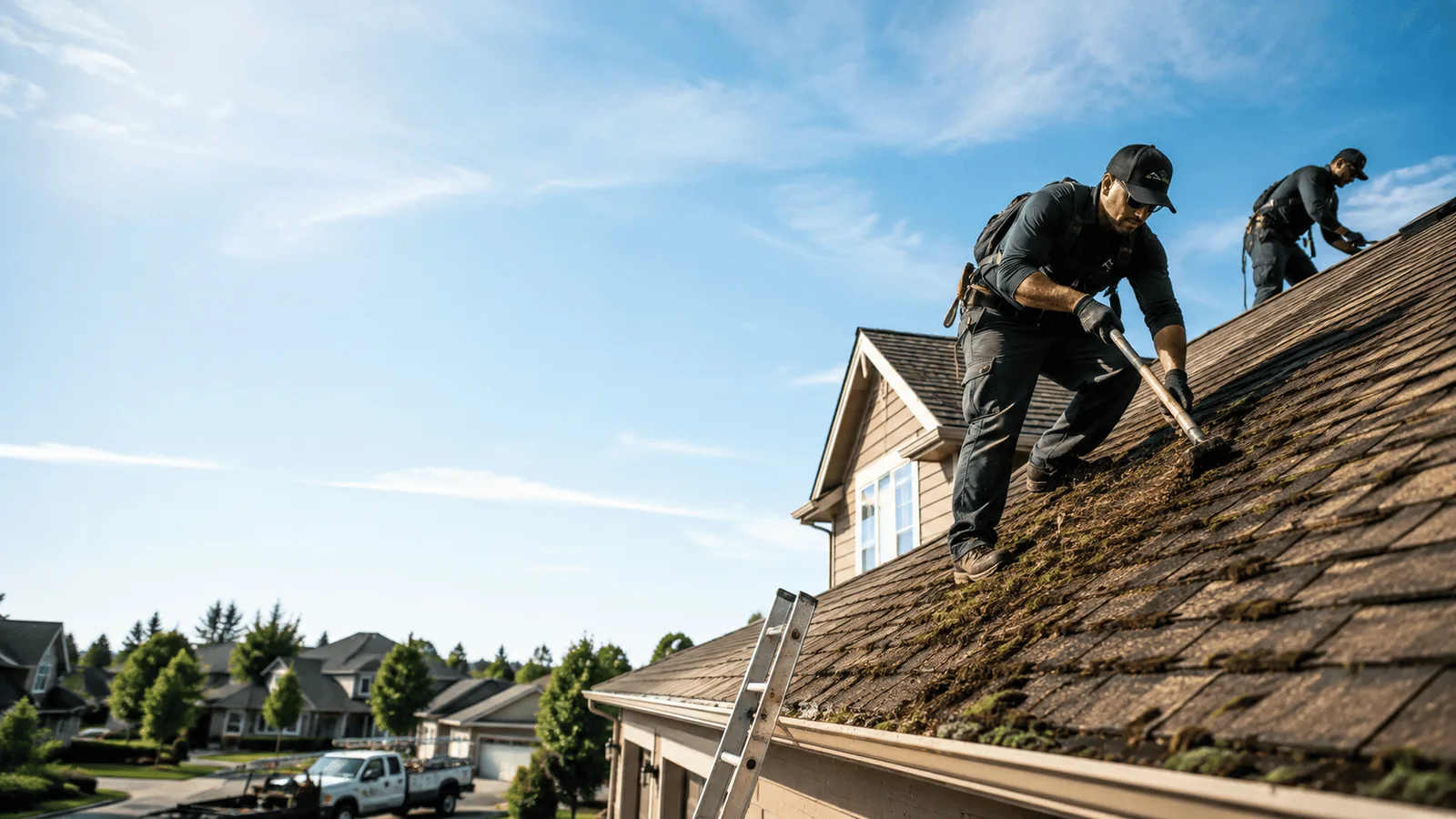 Roof Moss Removal in Prosperity, PA near me